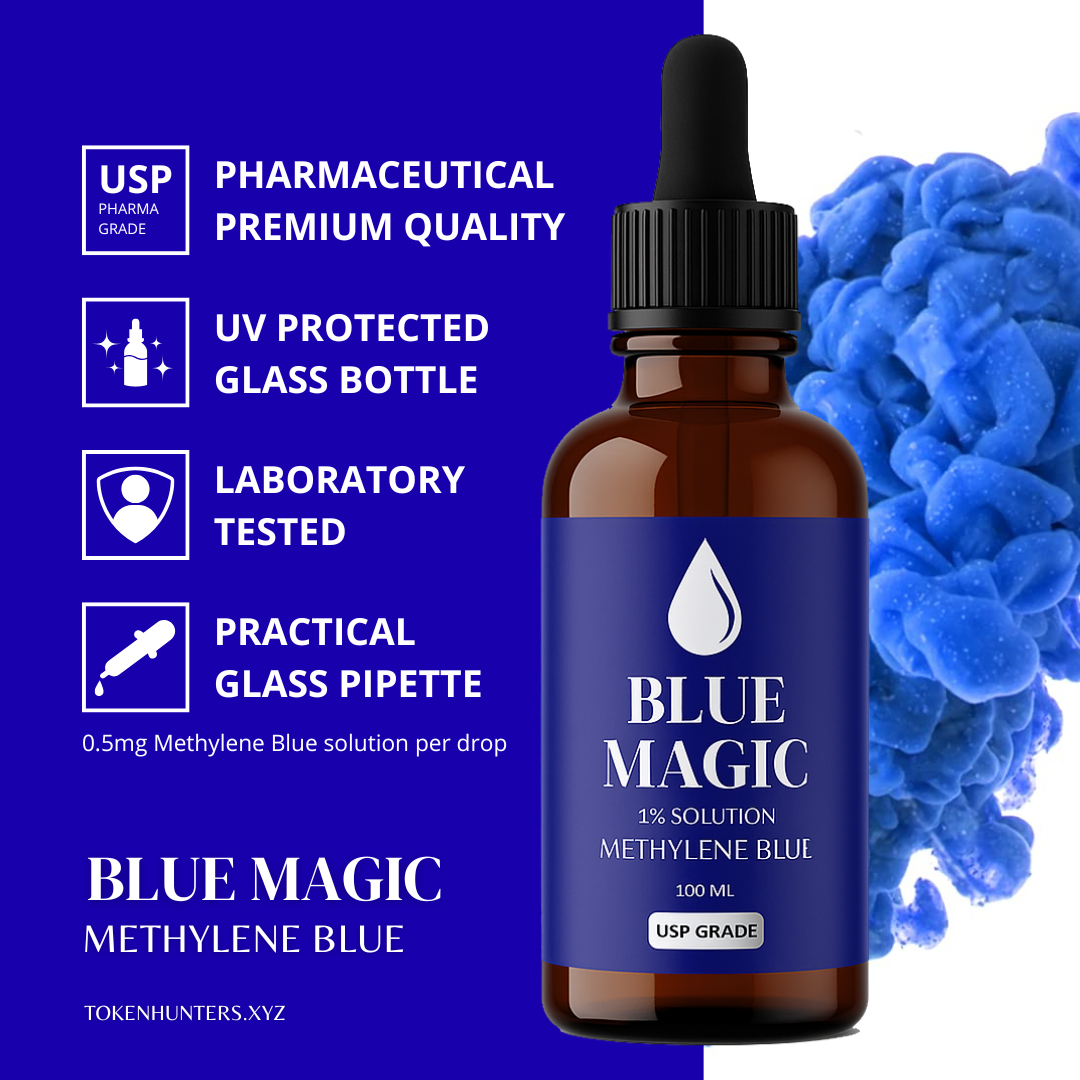 Methyleenblauw druppels (100 ml) USP Farmaceutische Kwaliteit