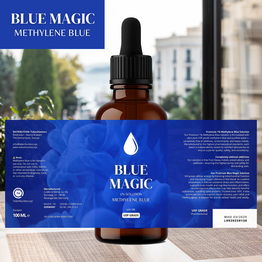 Methyleenblauw druppels (100 ml) USP Farmaceutische Kwaliteit